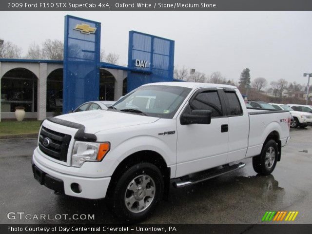 2009 Ford F150 STX SuperCab 4x4 in Oxford White