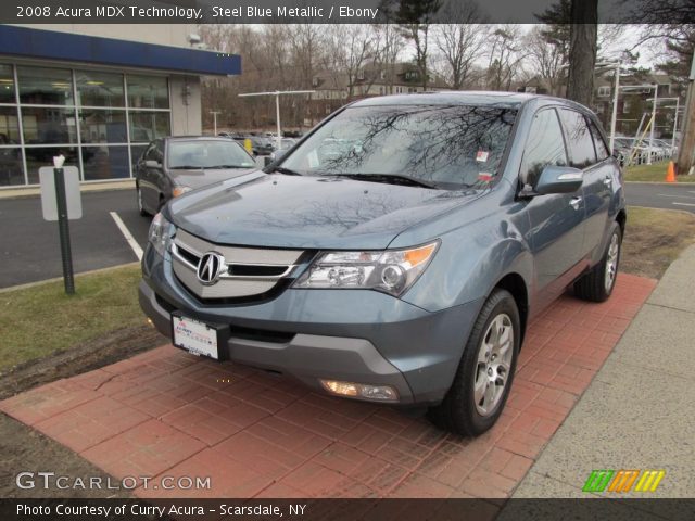 2008 Acura MDX Technology in Steel Blue Metallic