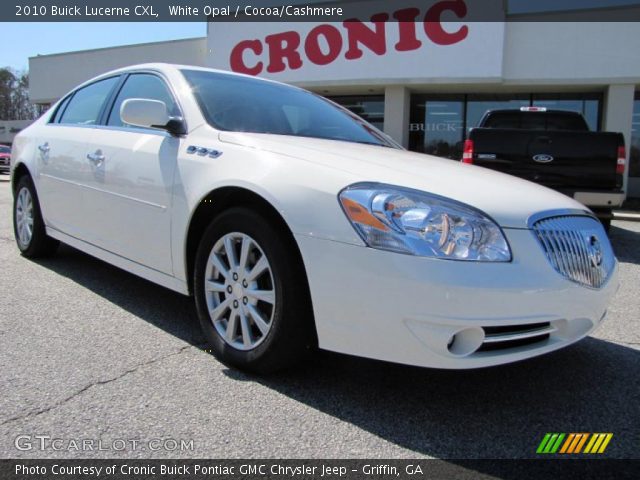 2010 Buick Lucerne CXL in White Opal