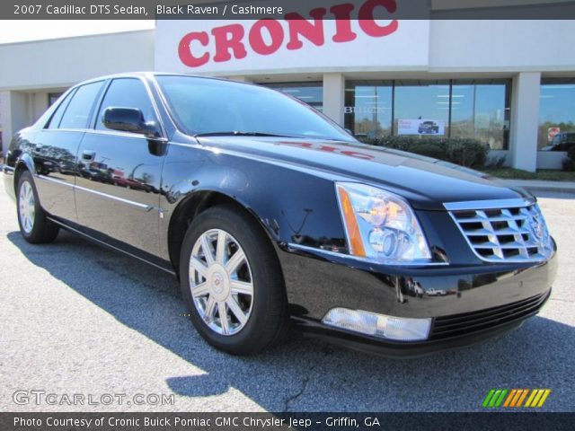 2007 Cadillac DTS Sedan in Black Raven