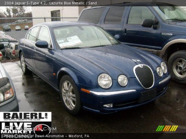 2004 Jaguar S-Type 4.2 in Lazurite Blue Metallic