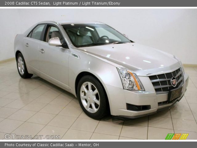 2008 Cadillac CTS Sedan in Light Platinum
