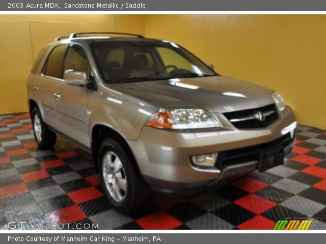 2003 Acura MDX  in Sandstone Metallic