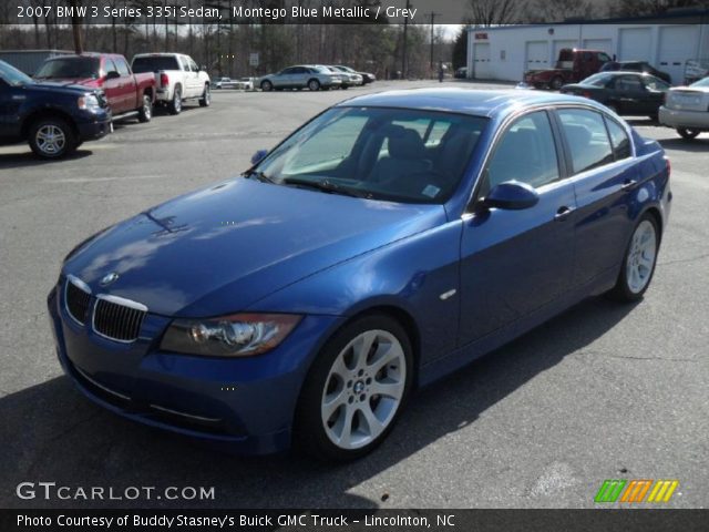 2007 BMW 3 Series 335i Sedan in Montego Blue Metallic