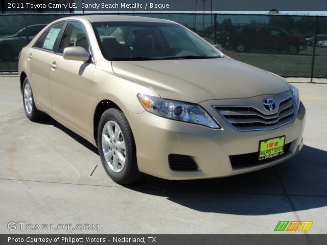 2011 Toyota Camry LE in Sandy Beach Metallic