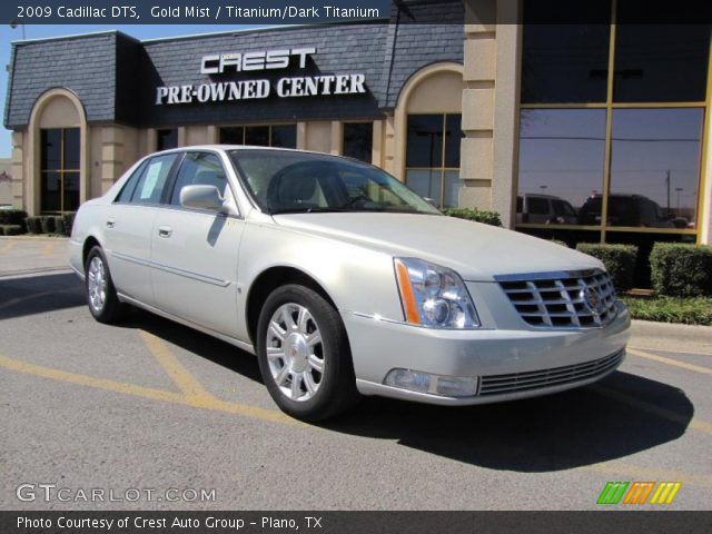 2009 Cadillac DTS  in Gold Mist