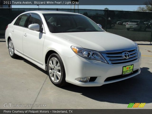 2011 Toyota Avalon  in Blizzard White Pearl
