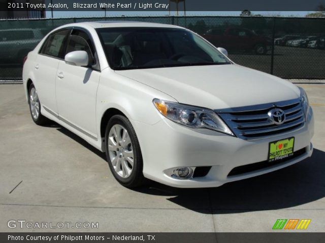 2011 Toyota Avalon  in Blizzard White Pearl