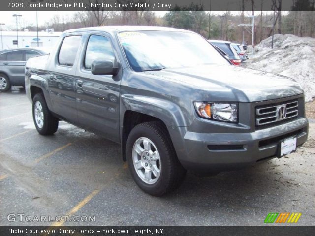 2008 Honda Ridgeline RTL in Nimbus Gray Metallic