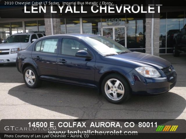 2010 Chevrolet Cobalt LT Sedan in Imperial Blue Metallic