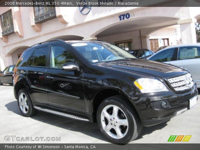 2008 Mercedes-Benz ML 350 4Matic in Verde Brook Metallic