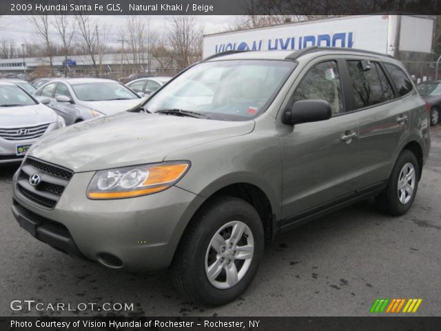 2009 Hyundai Santa Fe GLS in Natural Khaki