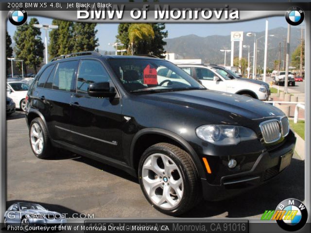 2008 BMW X5 4.8i in Jet Black