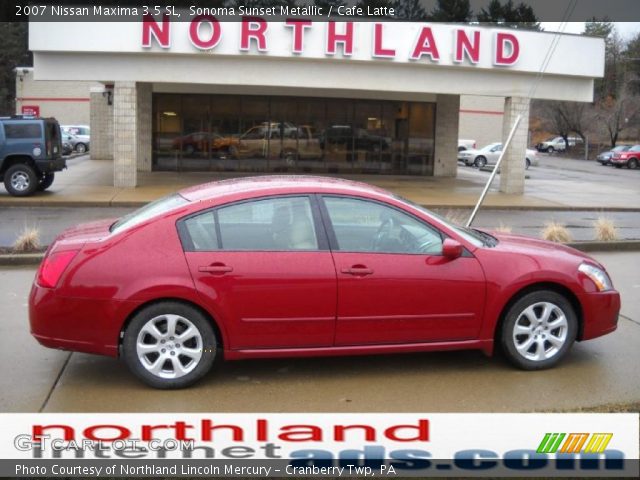 2007 Nissan Maxima 3.5 SL in Sonoma Sunset Metallic