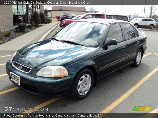 1997 Honda Civic DX Sedan in Cypress Green Metallic
