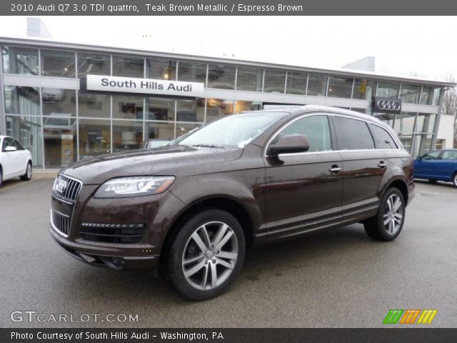 2010 Audi Q7 3.0 TDI quattro in Teak Brown Metallic