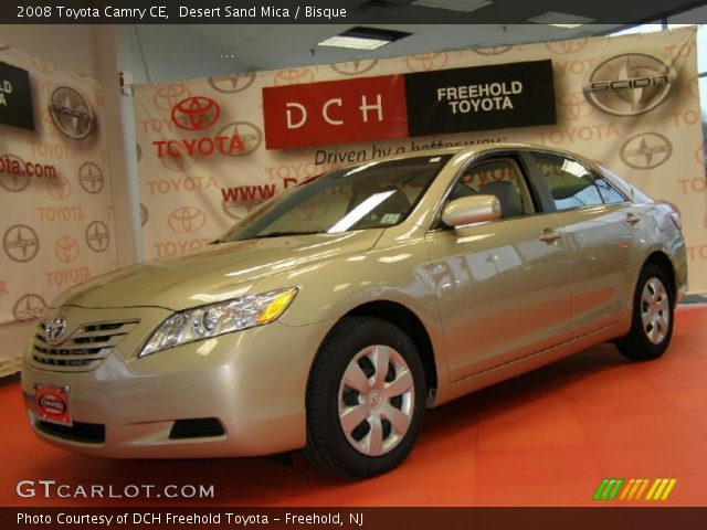2008 Toyota Camry CE in Desert Sand Mica