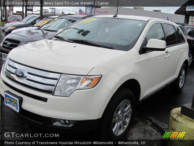 2008 Ford Edge SEL in White Sand Tri-Coat Metallic