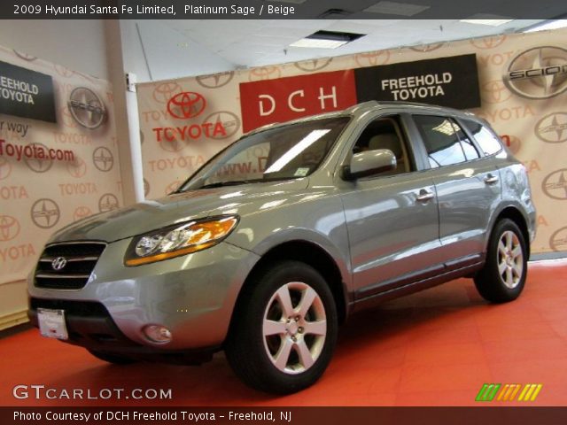 2009 Hyundai Santa Fe Limited in Platinum Sage