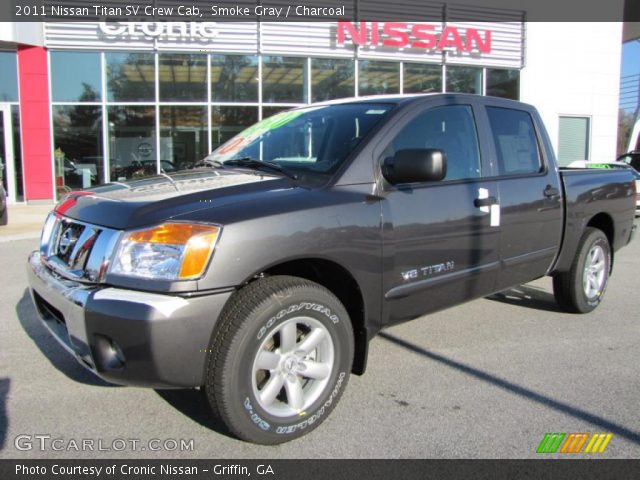 2011 Nissan Titan SV Crew Cab in Smoke Gray