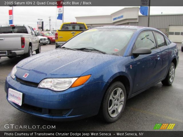 2005 Saturn ION 2 Quad Coupe in Pacific Blue