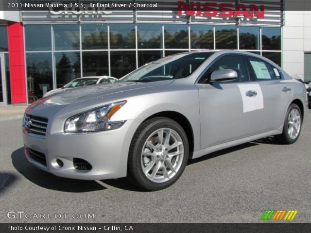 2011 Nissan maxima brilliant silver #3