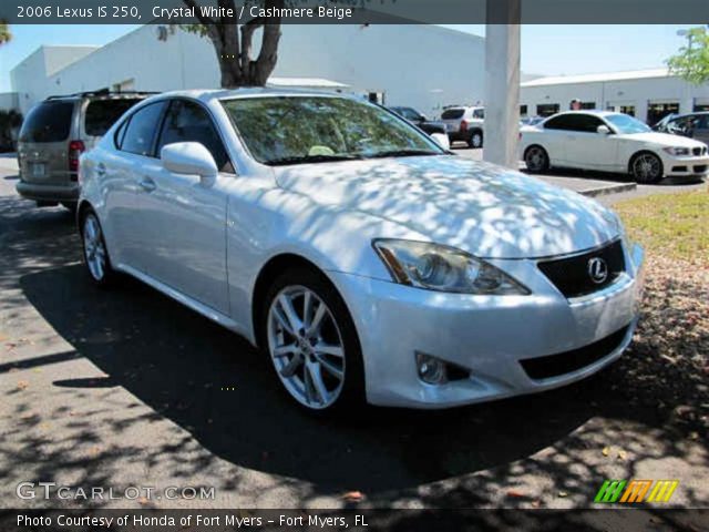 2006 Lexus IS 250 in Crystal White