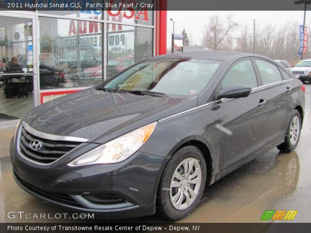 2011 Hyundai Sonata GLS in Pacific Blue Pearl