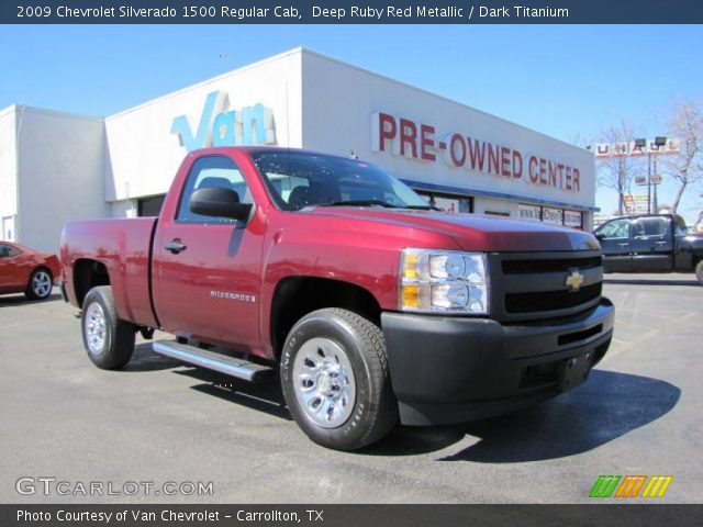 2009 Chevrolet Silverado 1500 Regular Cab in Deep Ruby Red Metallic