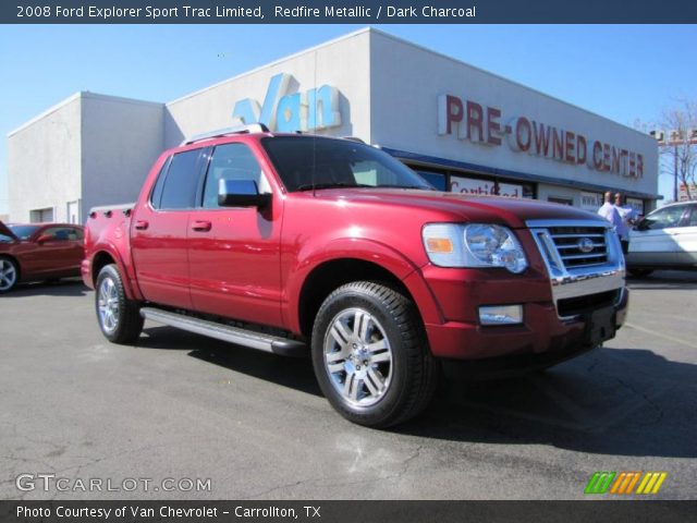 2008 Ford Explorer Sport Trac Limited in Redfire Metallic