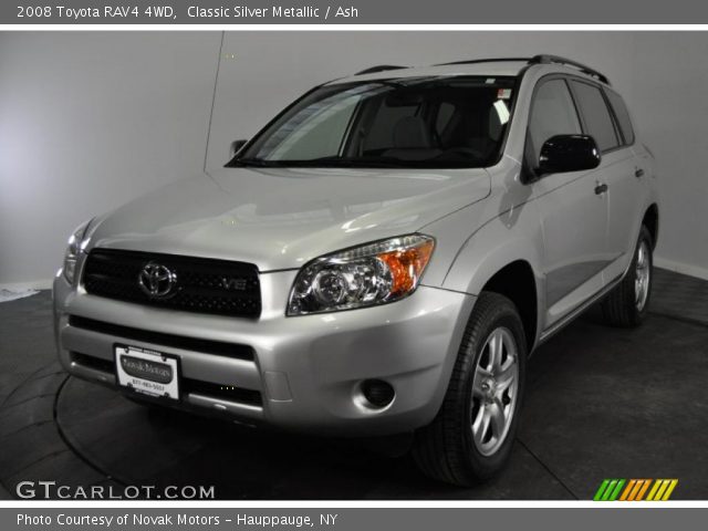 2008 Toyota RAV4 4WD in Classic Silver Metallic