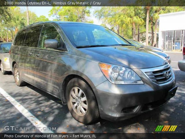 2008 Honda Odyssey EX-L in Nimbus Gray Metallic