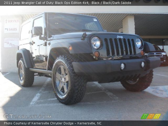 2011 Jeep Wrangler Call of Duty: Black Ops Edition 4x4 in Black