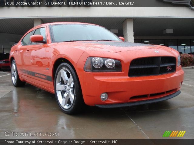 2008 Dodge Charger R/T Daytona in HEMI Orange Pearl