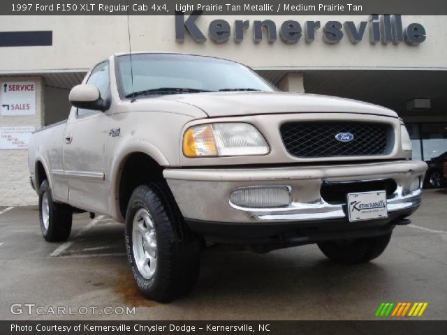 1997 Ford F150 XLT Regular Cab 4x4 in Light Prairie Tan Metallic