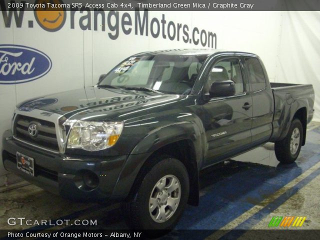 2009 Toyota Tacoma SR5 Access Cab 4x4 in Timberland Green Mica