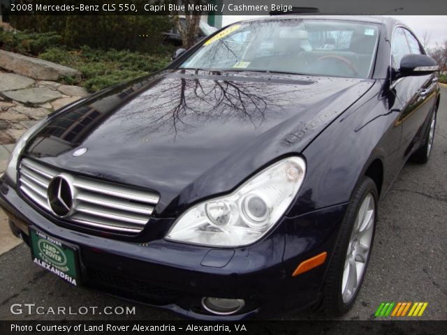 2008 Mercedes-Benz CLS 550 in Capri Blue Metallic