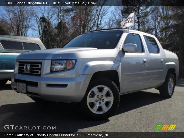 2008 Honda Ridgeline RTL in Billet Silver Metallic