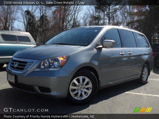 2008 Honda Odyssey EX-L in Slate Green Metallic