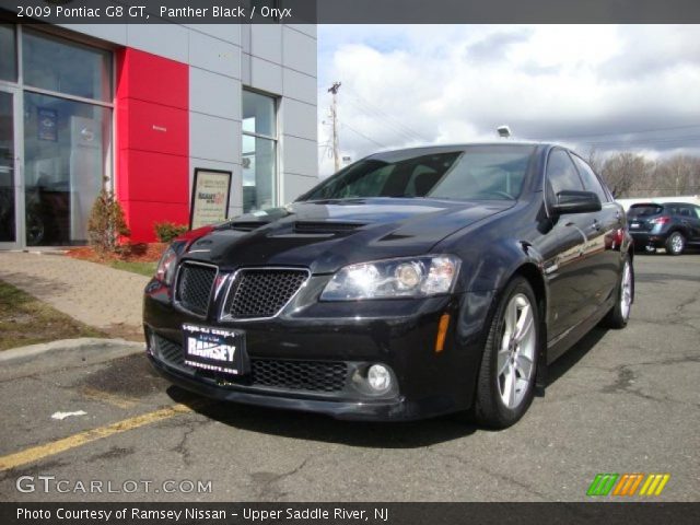 2009 Pontiac G8 GT in Panther Black