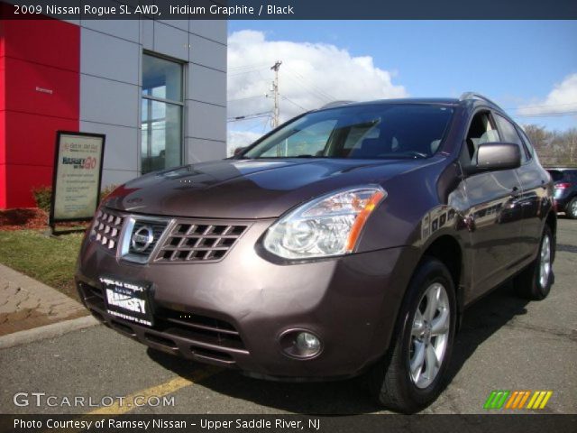 2009 Nissan Rogue SL AWD in Iridium Graphite
