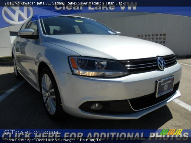 2011 Volkswagen Jetta SEL Sedan in Reflex Silver Metallic