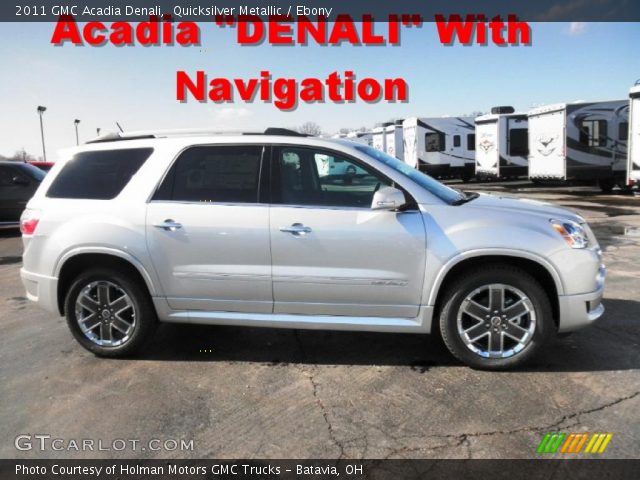 2011 GMC Acadia Denali in Quicksilver Metallic