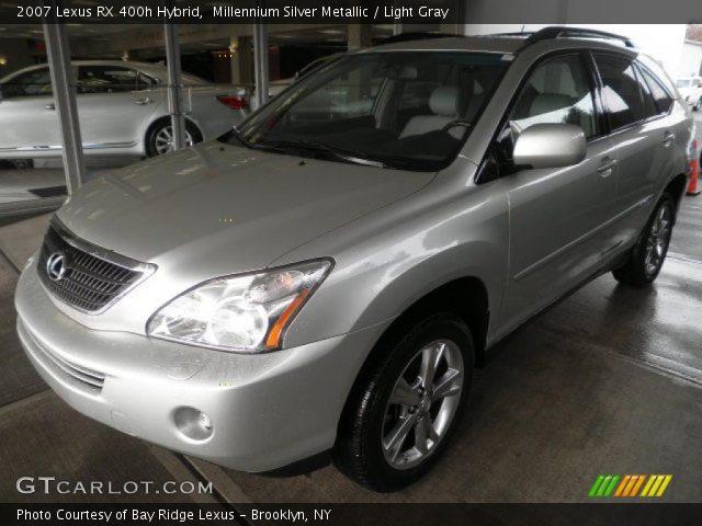 2007 Lexus RX 400h Hybrid in Millennium Silver Metallic