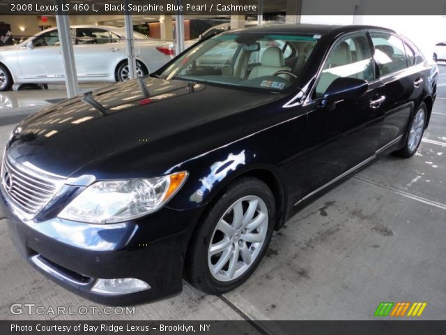 2008 Lexus LS 460 L in Black Sapphire Blue Pearl