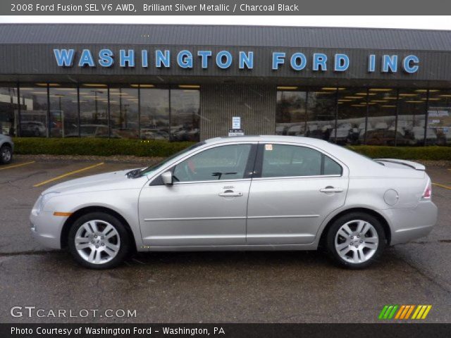 2008 Ford Fusion SEL V6 AWD in Brilliant Silver Metallic