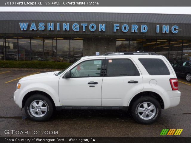 2010 Ford Escape XLT V6 4WD in Oxford White