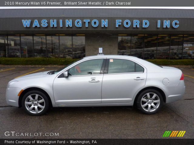 2010 Mercury Milan V6 Premier in Brilliant Silver Metallic