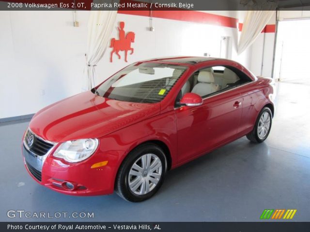 2008 Volkswagen Eos 2.0T in Paprika Red Metallic