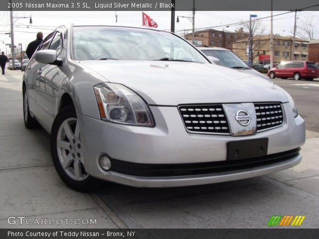 2005 Nissan Maxima 3.5 SL in Liquid Silver Metallic